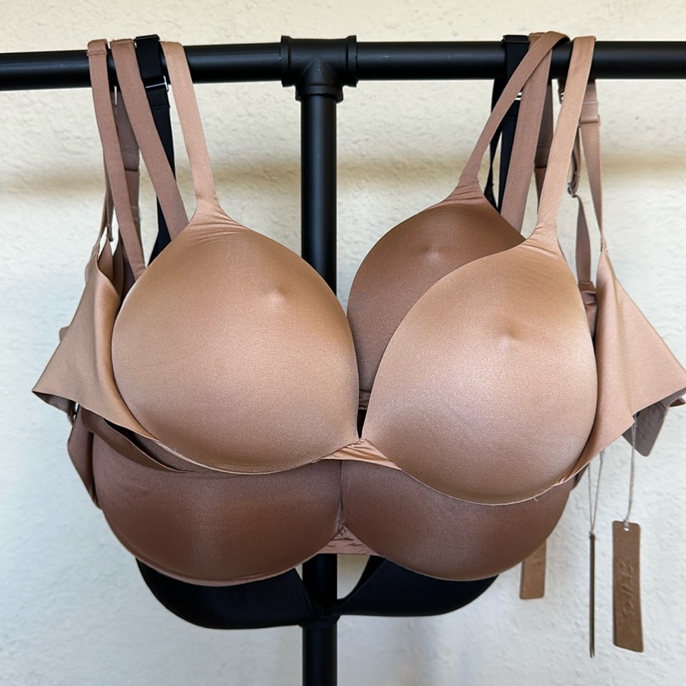 SKIMS Nipple Bra Ultimate Apex Push-Up Bra Sienna NWT